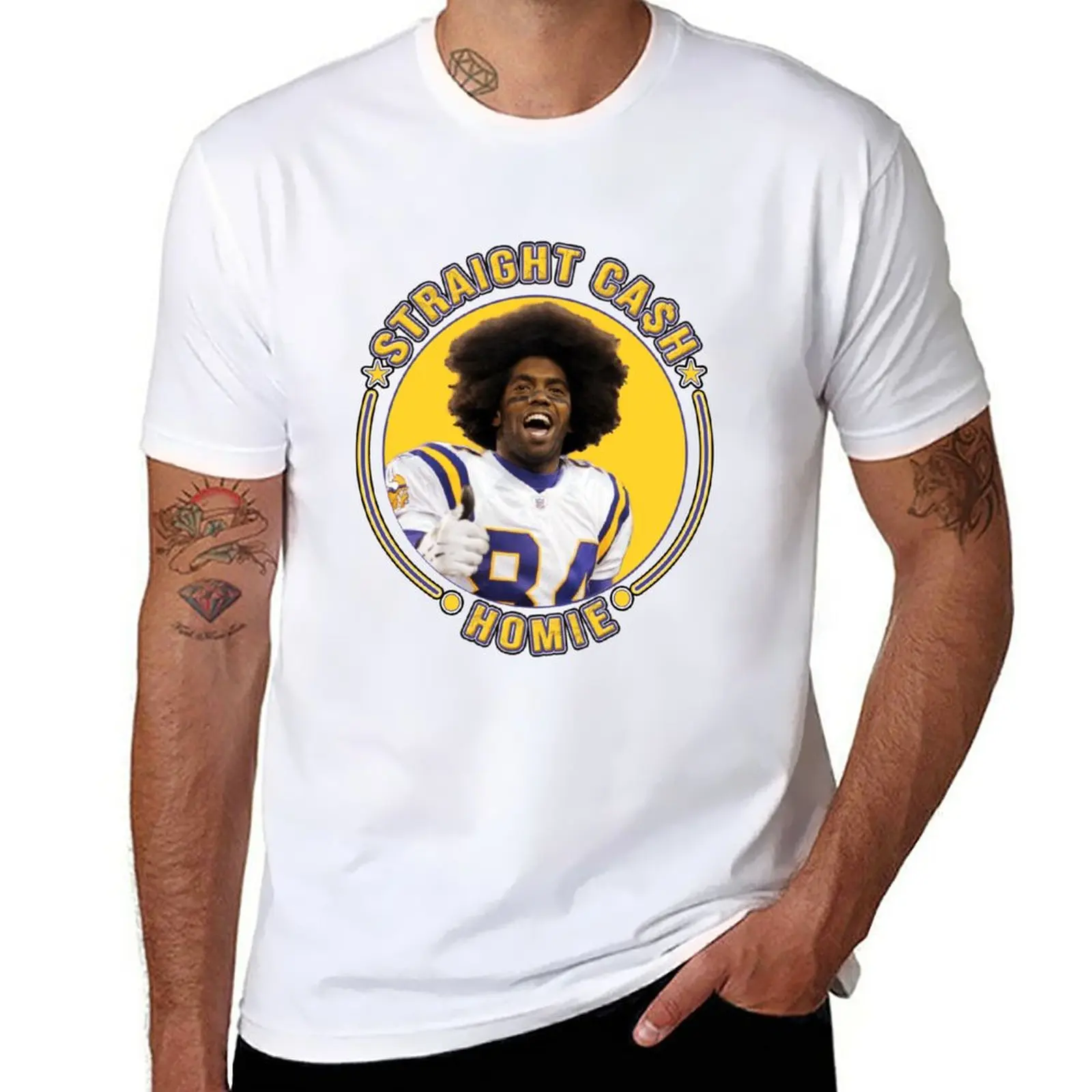 

New randy moss straight cash homie cartoon lovely T-Shirt black t shirt t-shirts man oversized t shirt fitted t shirts for men