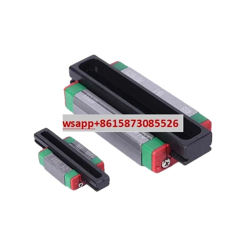 HIWIN Taiwan importe un curseur de guidage micro linéaire argenté MGW MGN7C 9C 12C 15C 9H 12H