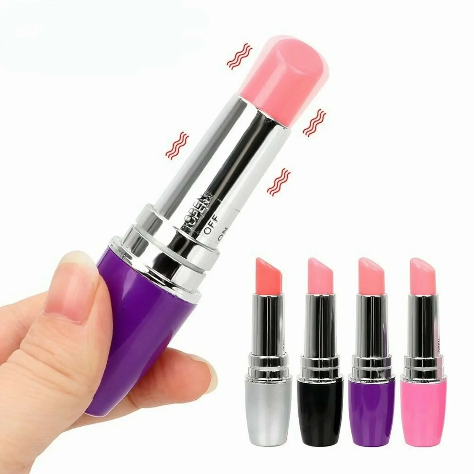 

Mini Bullet Lipstick Egg Vibrator G-spot Stimulator Dildo Massager Vaginal Stimulation Female Masturbation Device Adult Products