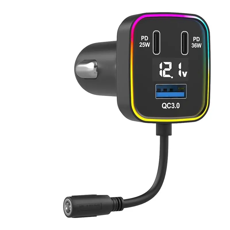 3 In 1 Car Adapter For Starlink Mini DC Power Cable