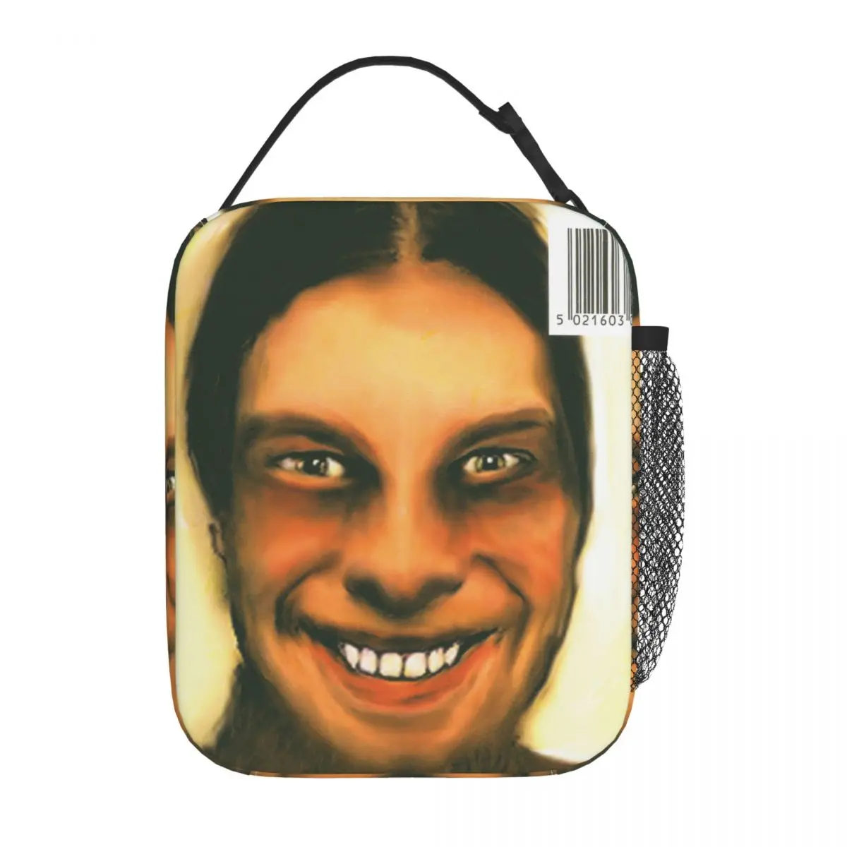 Aphex Twin Thermal Insulated Lunch Bags School Portable Bag for Lunch Thermal Cooler Lunch Box