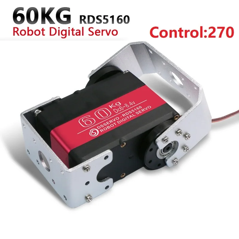 Nieuwe Dsservo 60/80/150/160Kg Hoge Koppel Dual-As Digitale Servo Geschikt Voor Educatieve Entertainment Robot Bouw