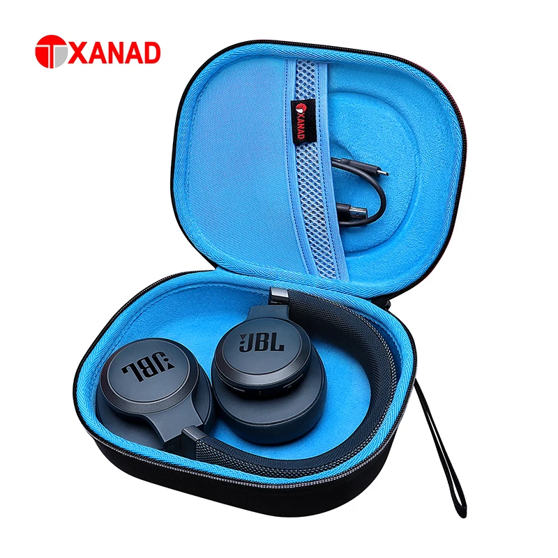 XANAD EVA Hard Case for JBL Live 650BTNC/500BT/460NC/510BT/700BT/710BT/760NC/750BTNC/560BT Bluetooth Wireless Headphone