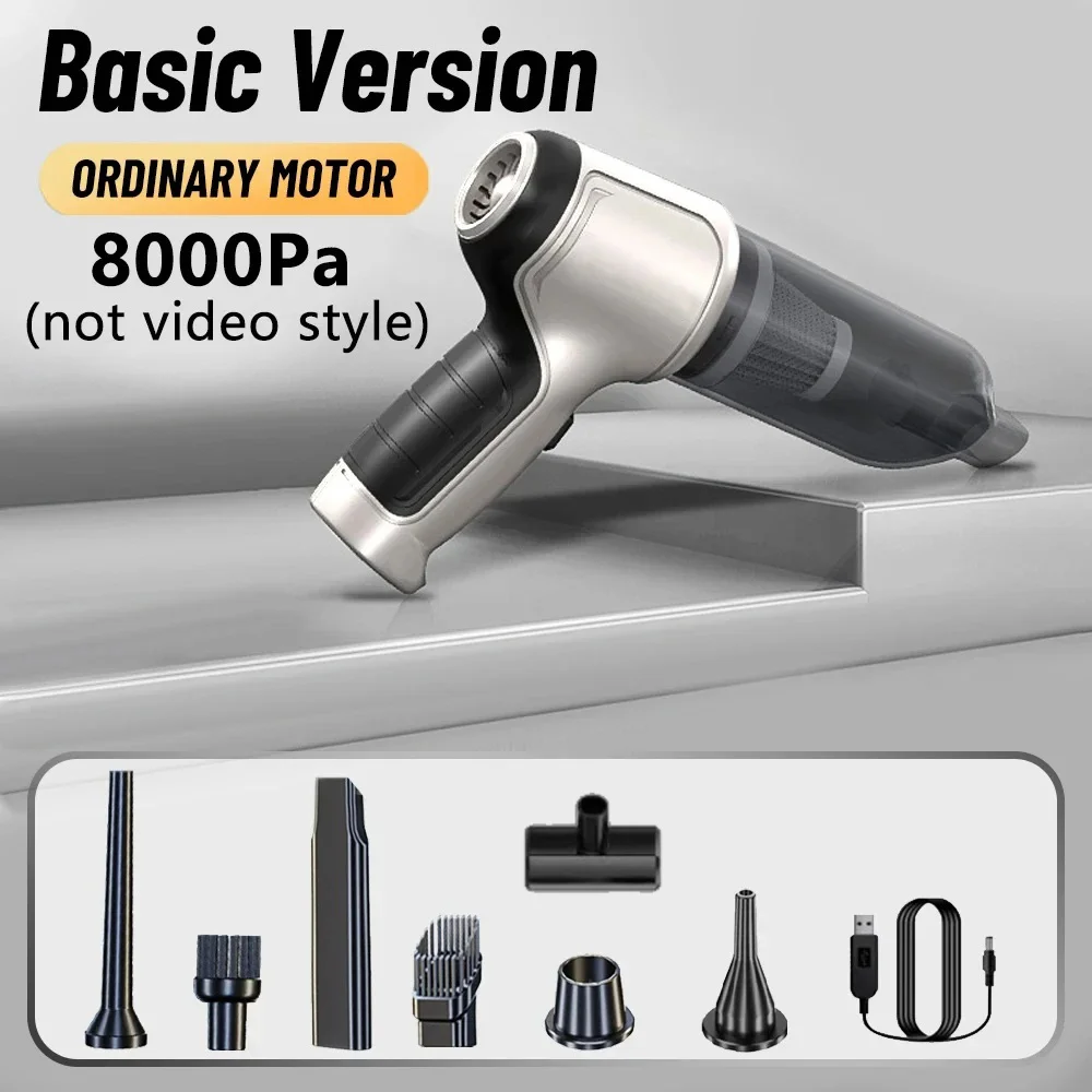 

Portable Air Blower/Car Vacuum,3-in-1 Handheld Cordless Vacuum Cleaner,Portable Mini Car Vacuum Cleaner for Car&Home Cleaning