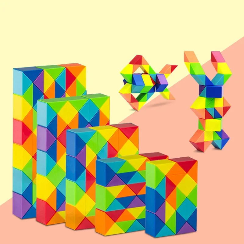 Transformable 3D Puzzle Cube - Fidget Toy dla dzieci, edukacyjne i zabawne