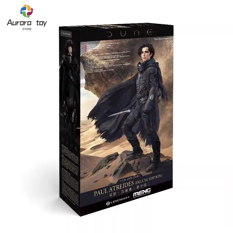 1/12 Meng Dunes Movie Paul Atreides Ornithopter Action Figure Luxury Edition Assembled Model Collectible Children Birthday Gift