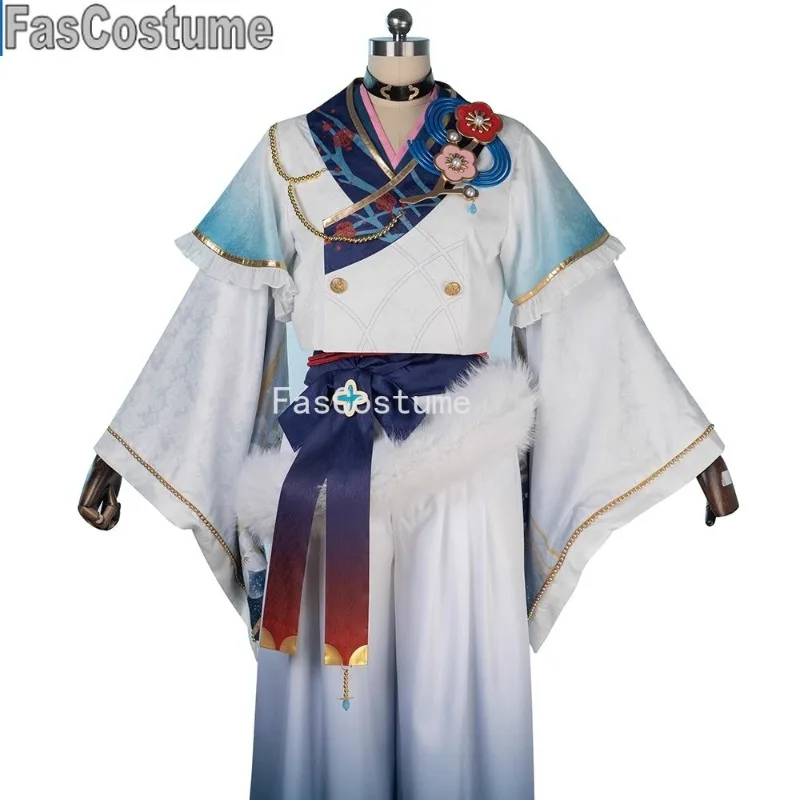 

Ensemble Stars Ayase Mayoi/Yuuki Makoto/Shiratori Aira Round Plum Blossom Game Suit Kimono Cosplay Costume Halloween