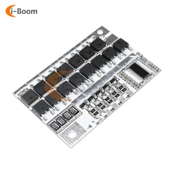 3S 4S 5S 100A 3.2V Lithium Battery Charger Protection Board with Equalizer Protection Module BMS with Indicator Lights