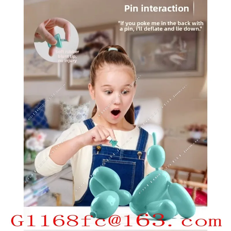 Intelligent Bionic Electronic Machine Dog Pet Simulation Balloon Dog Ornament