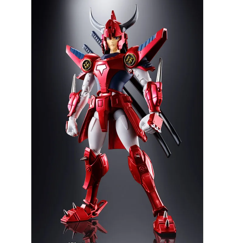 Bandai Original Ronin Warriors ARMORPLUS Spirits Ryo Sanada Renewal Anime Action Figures Toys for Boys Girls Kids Gift