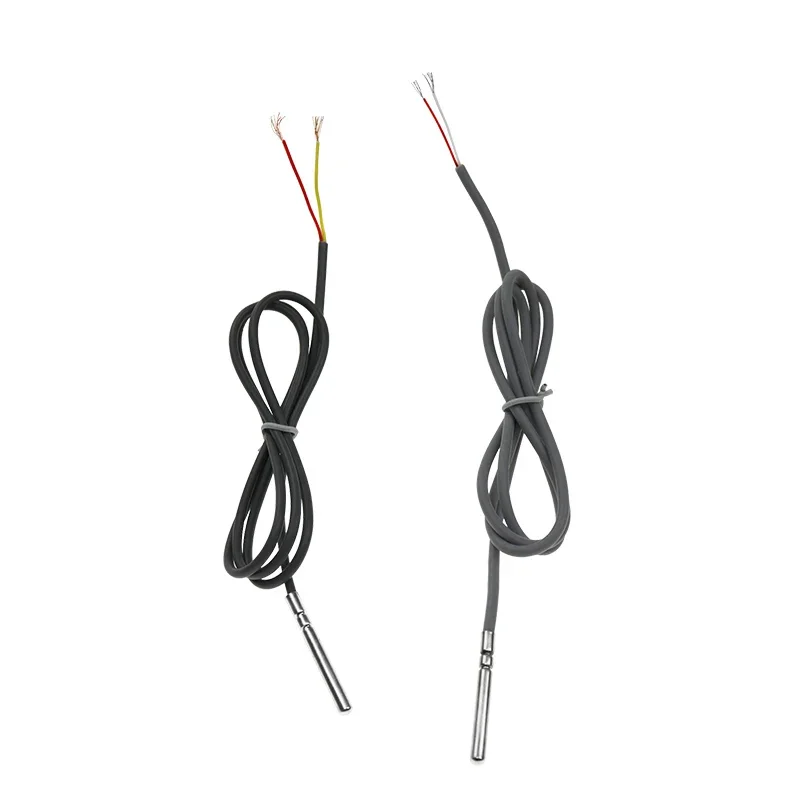 5 Pieces NTC Thermistor Temperature Sensor Waterproof Probe 2K 3K 5K 10K 15K 20K 50K 100K NTC Temperature Sensor Wire