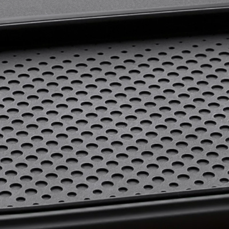 Universal Fit PVC Anti-Slip Mat for Cars, Novelty Patterned Carpet Dashboard Grip Pad with Concealed Number Plate Feature - Mult