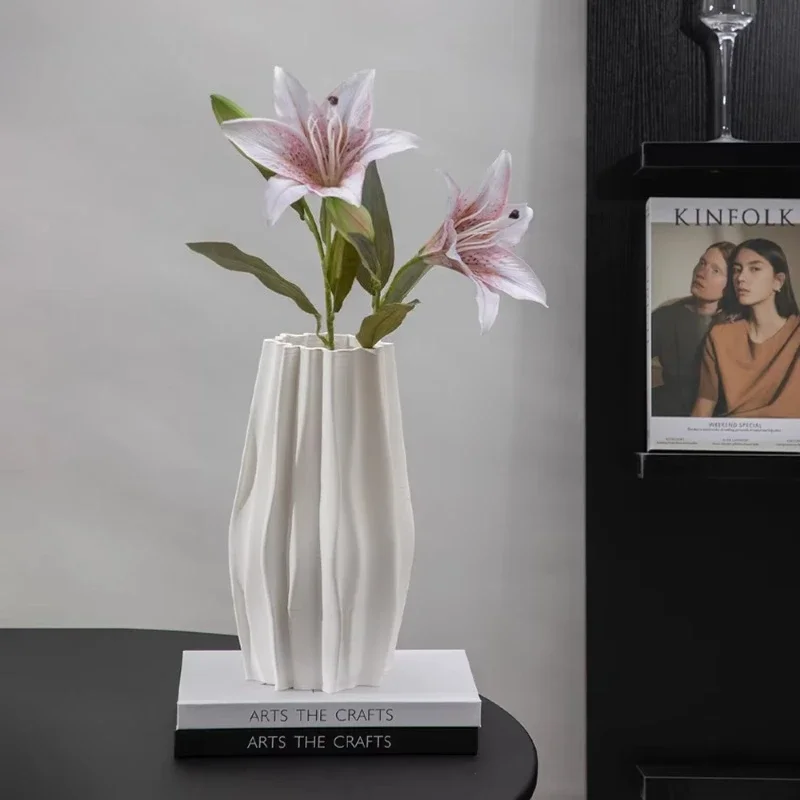 

3D printed vase home decoration simple style ceramic vase decoration