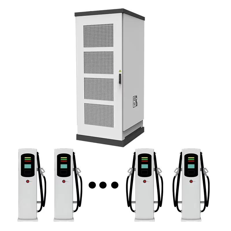 DC Fast EV Charging Station Split-type Charger Power Stack Charge Post Station Dc Fast Electric Car Charger Pile Czech Republic