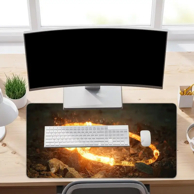 滑り止めキーボードパッド、キーボードパッド、デスクパッドプロテクター、厚いラップトップマット、ライティングデスク