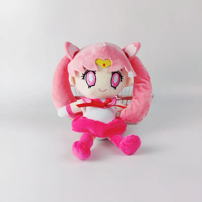 25CM Kawaii Sailord Mond Plüschtier Mond Katze Mond Hase Süßes Mädchen Herz Gefüllt Anime Puppe Geschenk Zuhause Schlafzimmer Dekor Geburtstagsgeschenk – Detail 4