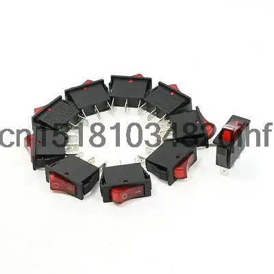 

Single Pole Single Throw O/F Light Rocker Switch AC 15A 250V 125V 20A 10 Pcs