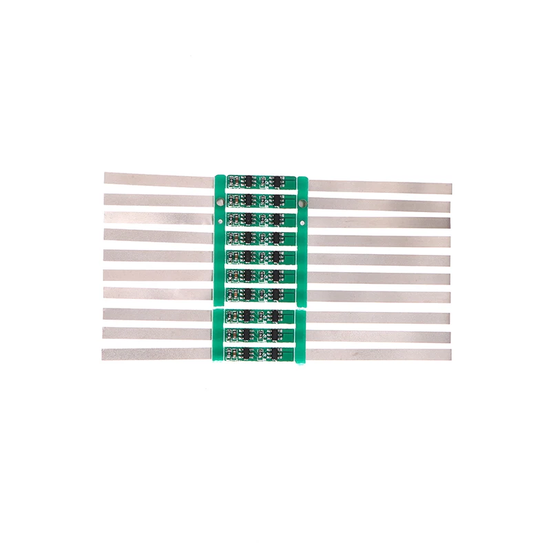 [SU]10Pcs 2A BMS PCM Battery Protection Board For 3.7V 18650 Li-ion Lithium Battery With Solder Over Current Protection Function