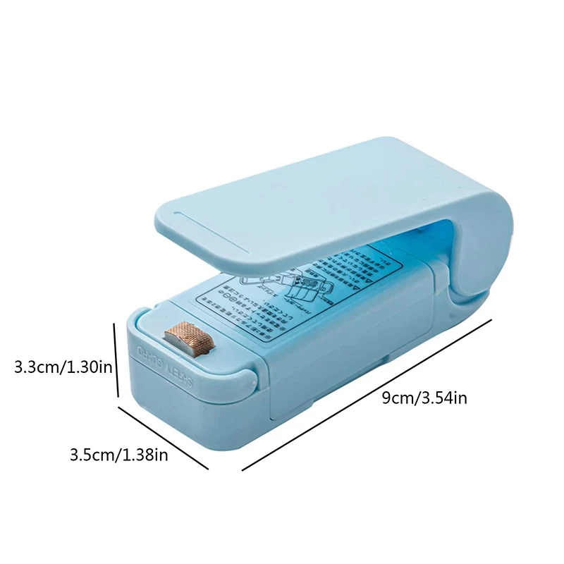 Mini Bag Sealer Heat Bag Packaging Sealer Handheld Heat Vacuum Sealer Portable Bag Sealing Machine Food Snacks Storage Tools