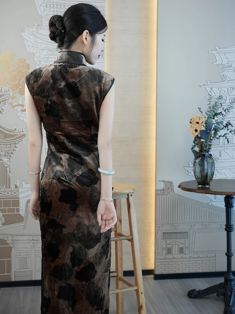 Slimming Velvet  Handmade Button True Open Front Breathable Comfortable Long Sve ort Sve  Color Daily Wear