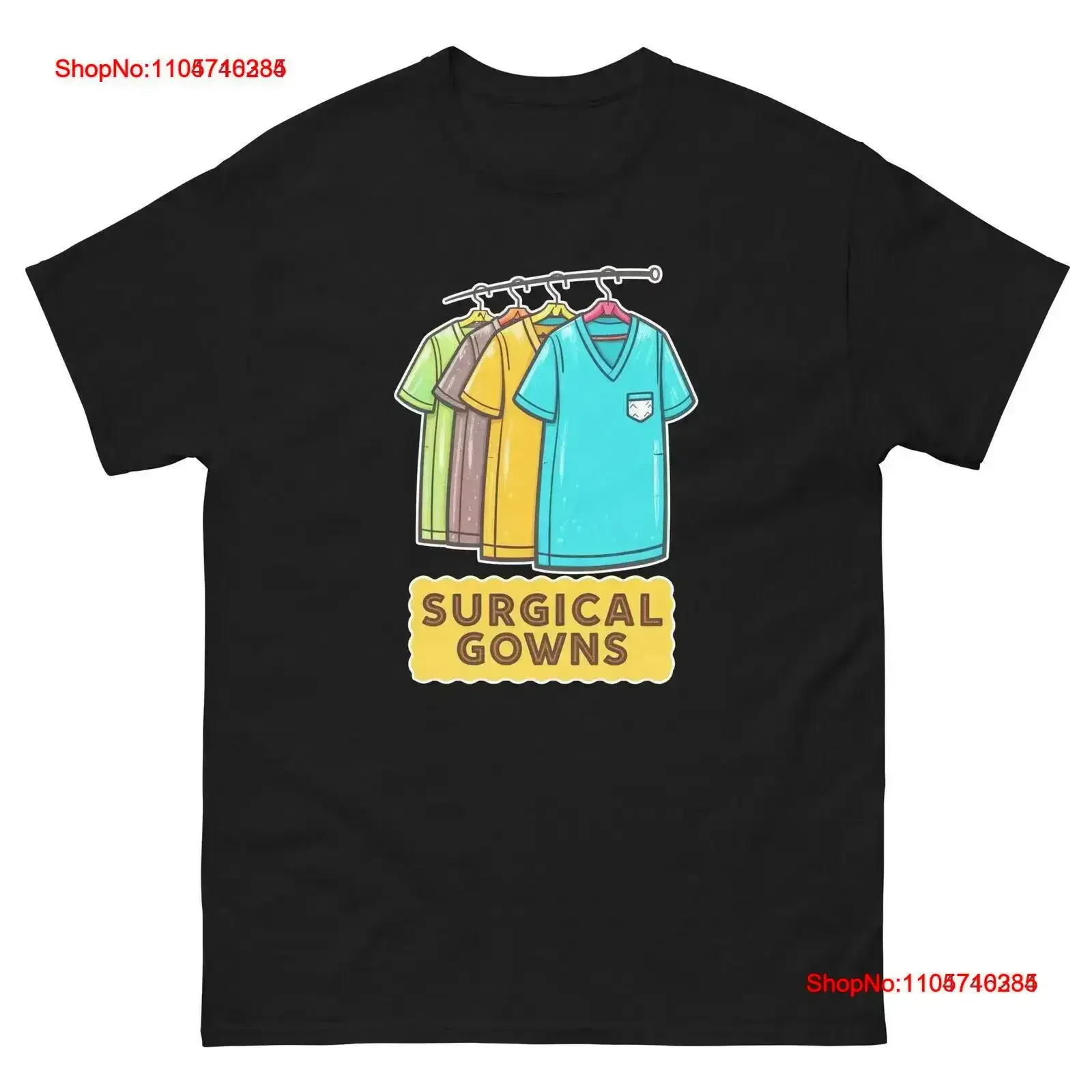 Surgical Gowns Hospital Health Medical Safety T Shirt vintage Washed Versatile homme designer clothes streetwear fashion Soft