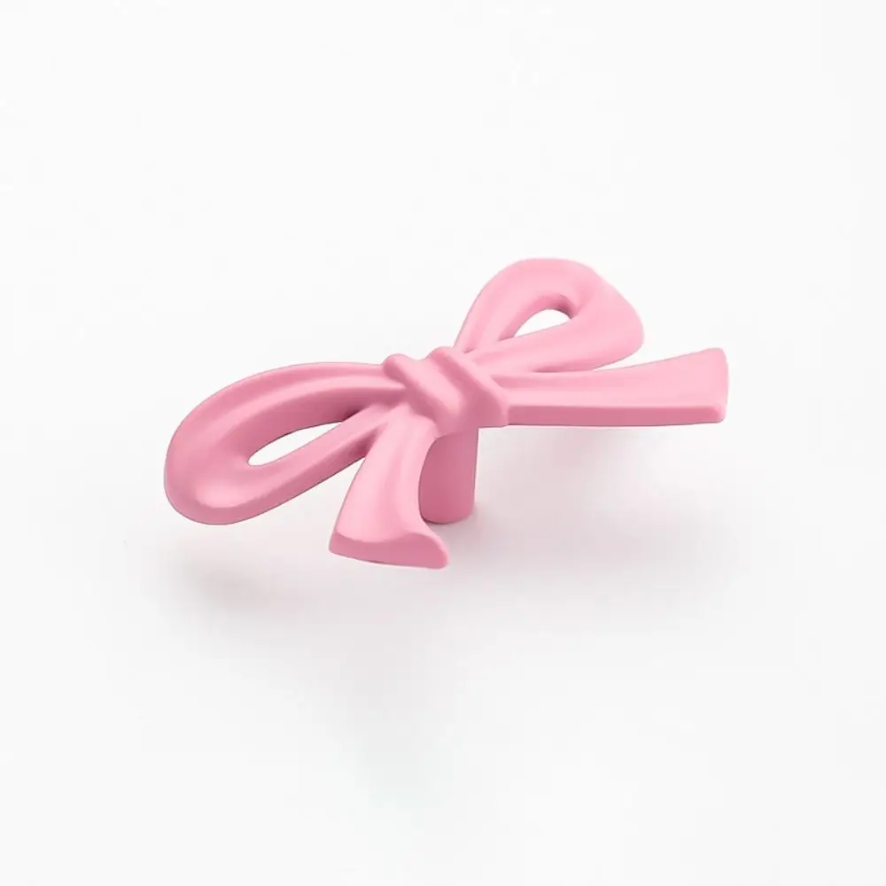 Decorative Zinc Alloy Drawer Handle Bow Shape Vintage Cabinet Pulls Stylish Furniture Knobs Home Decor