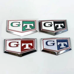 4 Colors Skyline C110 GTR GTT GT Front Side Fender Emblem Badge Logo Car Ornament For DATSUN C210