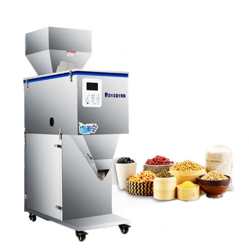 High Quality 50-3000g Powder Filling Machine Automatic Particle Tea Grain Nuts Packing Weighing Filler