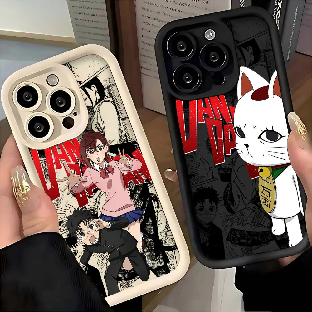 Capa de Celular Anime Passion New DanDaDan para Motorola Moto Edge 70 G86 G56 G15 G24 50 G PLAY G85 60 Neo Fusion Stylus Pro 4G 5G