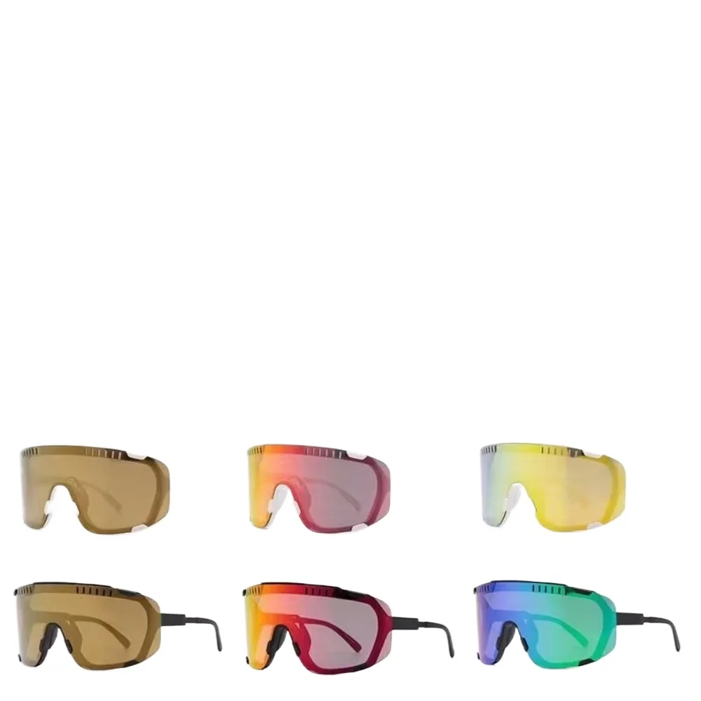 AliExpress NONE POC Devour Photochromic Bike Glasses Road Cycling Goggles Windproof UV400, MTB Anti-Fog Eyewear W/Nose Pad