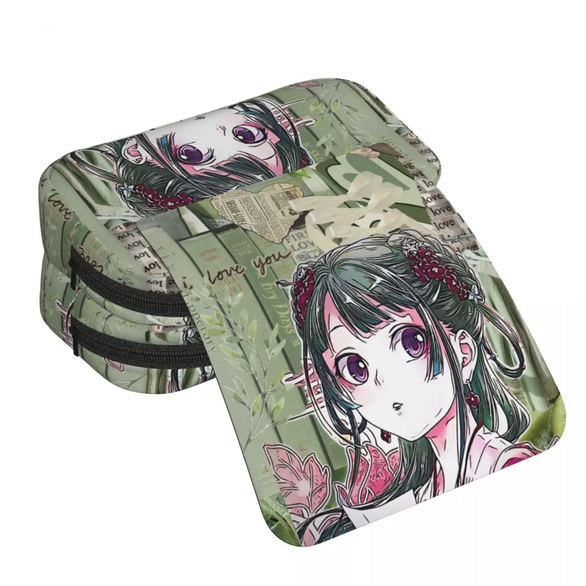 The Apothecary Diaries Maomao Pencil Case for Kids Gifts Pen Box Pencil Bag Stationery Supplies Pen Holder Bag