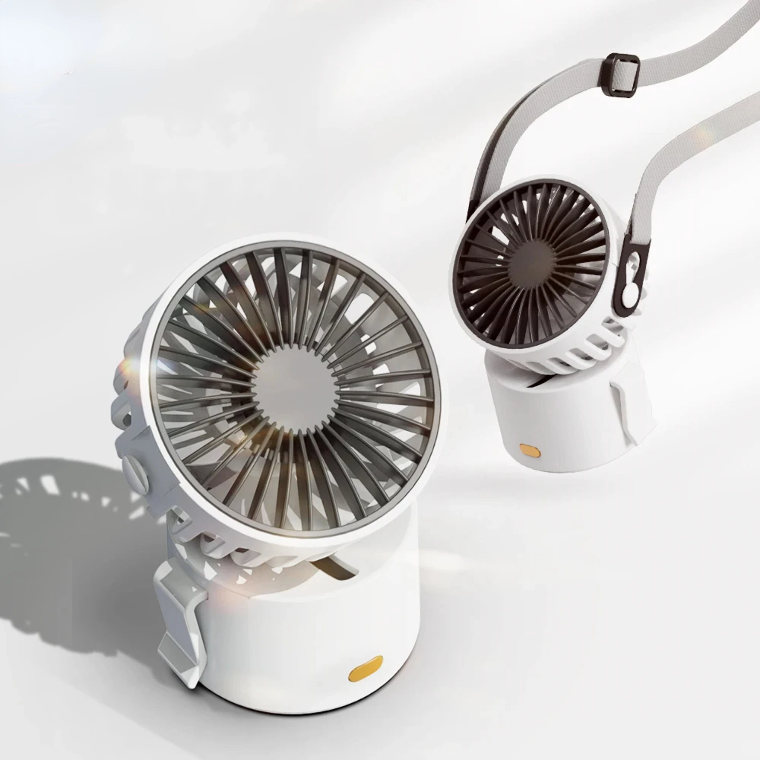 

Креативный подвесной мини-вентилятор на шею, портативный USB перезаряжаемый бесшумный портативный вентилятор для путешествий, настольные вентиляторы для офисной комнаты