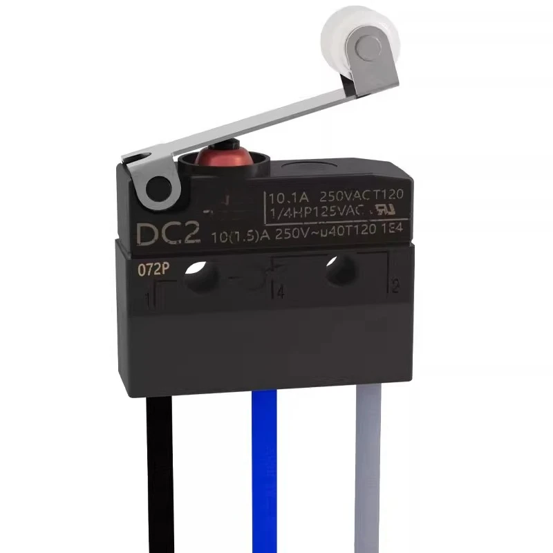 1pc For CHERRY Waterproof Micro Switch with Wire Cherry DC2C Shift P-Position Dustproof and Waterproof Switch
