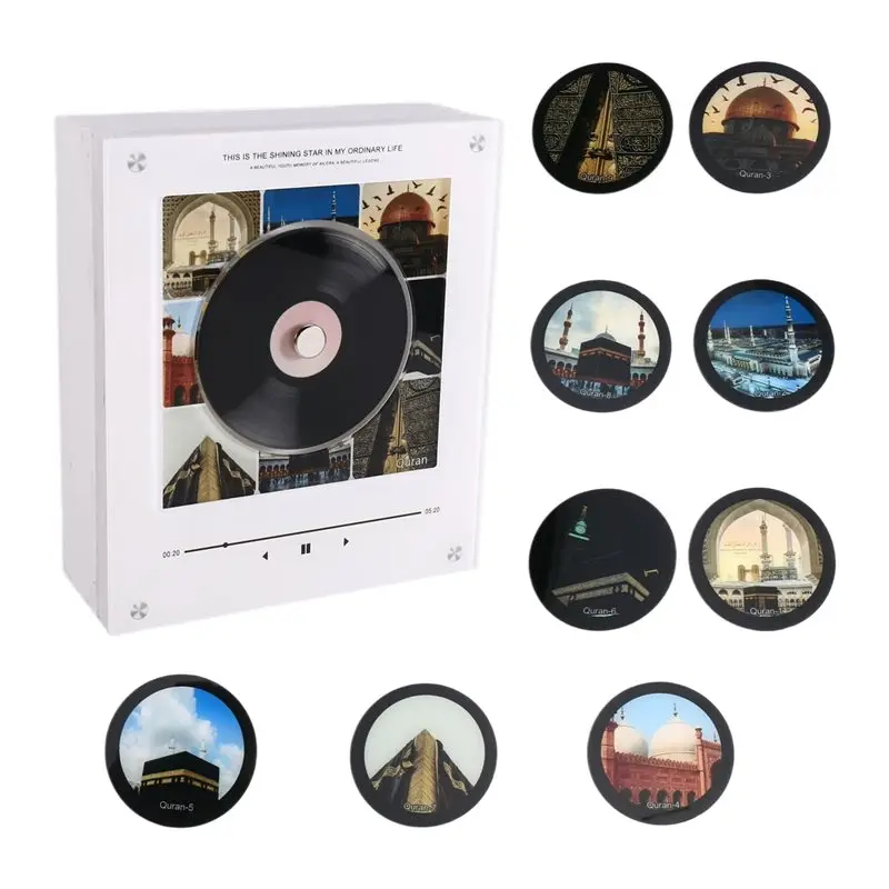 AAAN- Music Player Music Player LED Night Light Fridge Magnet Music Fridge Magnet