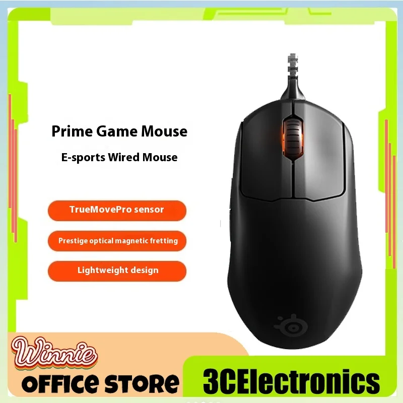 

Steelseries Prime Mini Fps Gaming Mouse Ultra Lightweight -5 Programmable Buttons 18k Cpi Truemove Pro Sensor Gaming Mouse