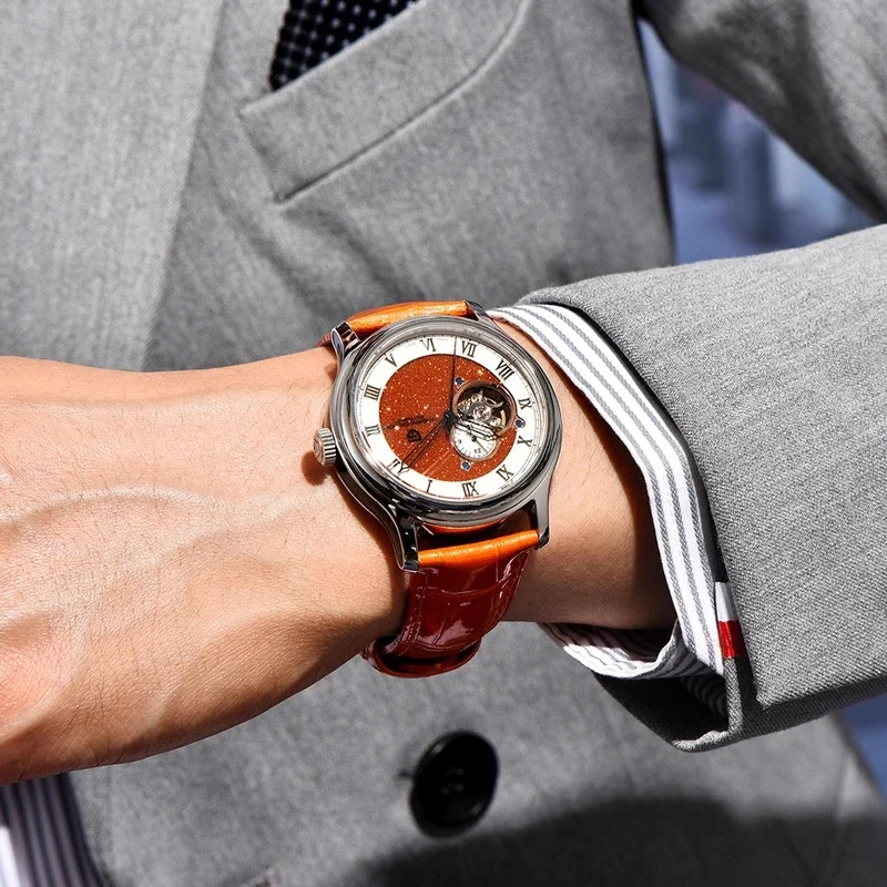 Pagani Design's New 41mm Dial Men's Mechanical Watch JP NH39 Movement Luxury Sapphire Glass 100m Waterproof Men's Watch