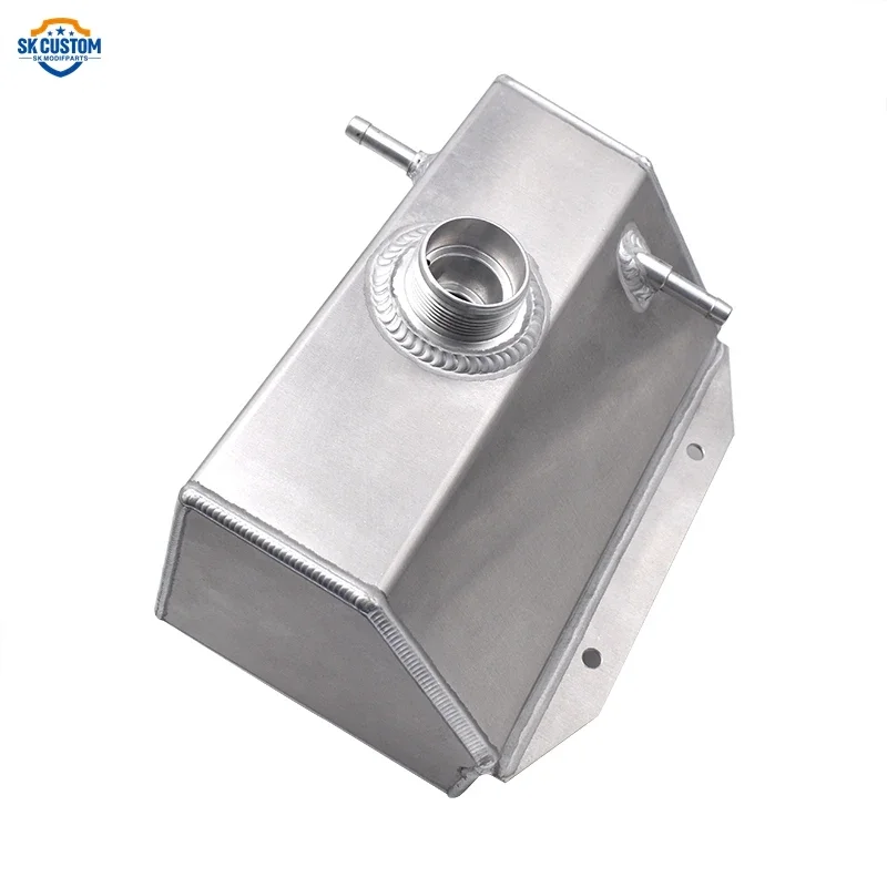 2.5L Car Modified Water Tank Aluminum Coolant Expansion Reservoir Tank For Ford Mustang