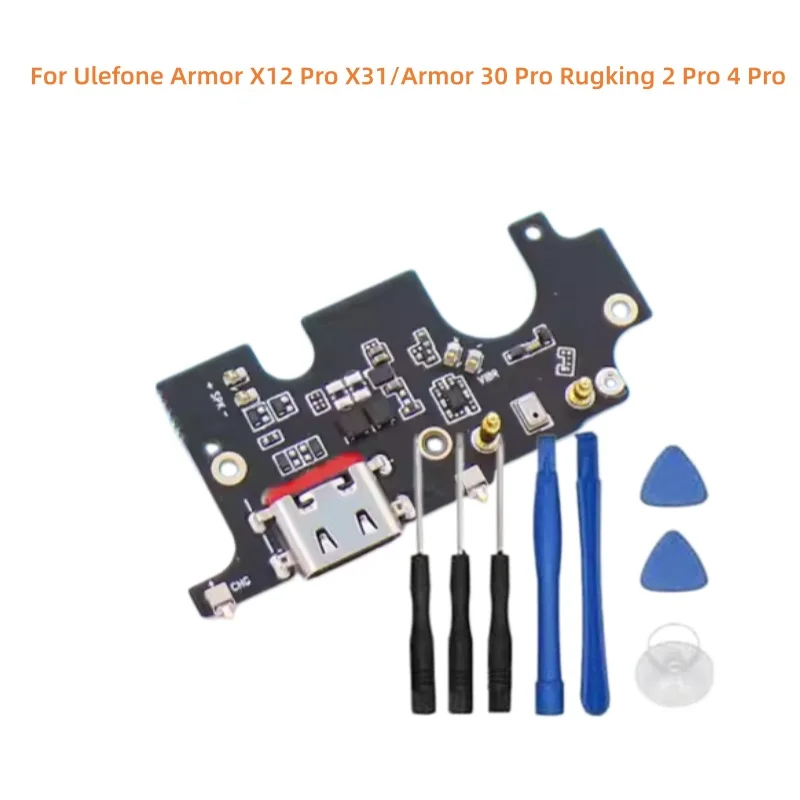 For Ulefone Armor X12 Pro X31 Armor 30 Pro Rugking 2 Pro 4 Pro Cell Phone New Original USB PCB Board Charging Dock Plug Repair