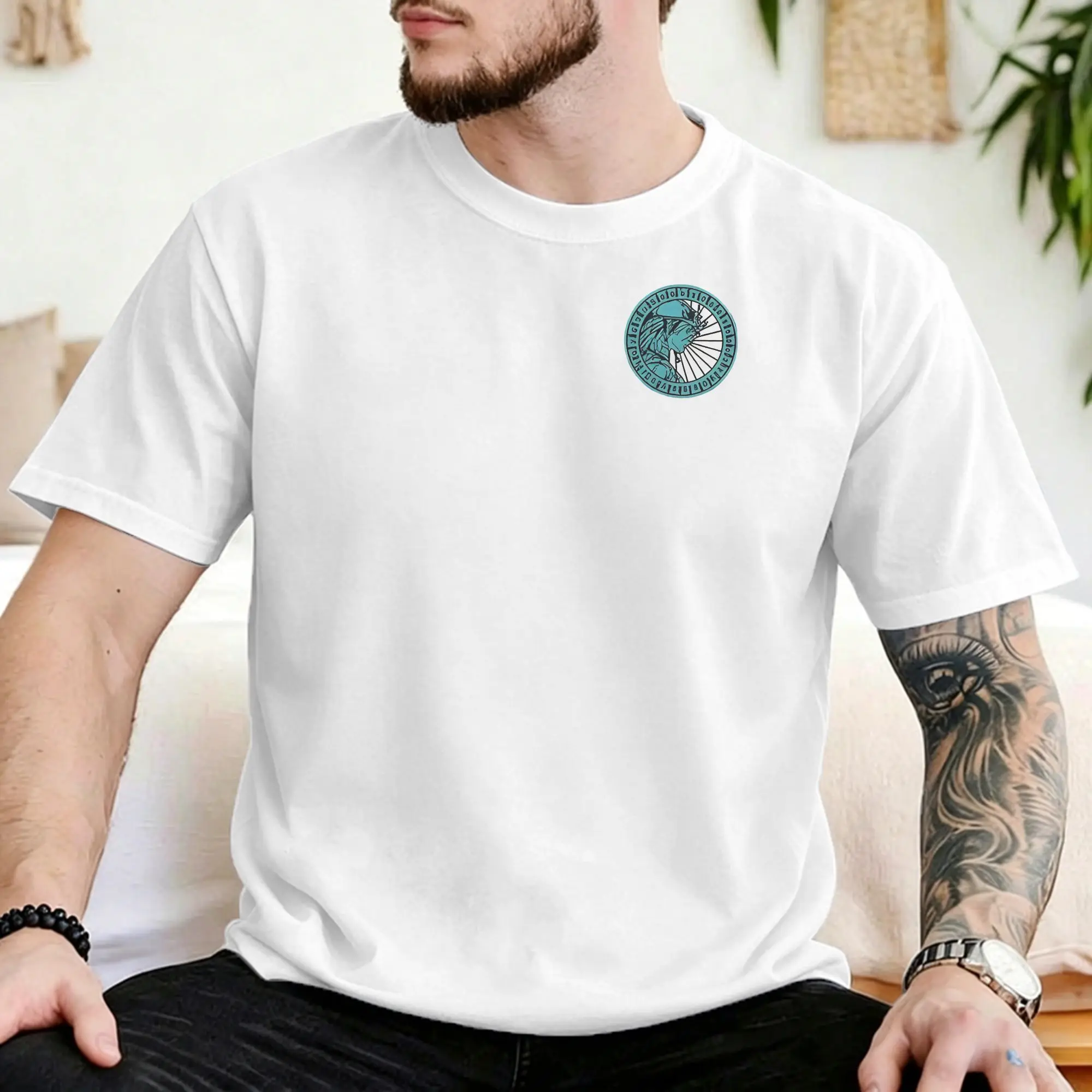 Casual Gyro Zeppeli T-Shirt Men Women's Crew Neck Pure Cotton T Shirt JoJos Anime  Short Sleeve Tee Shirt Classic Tops