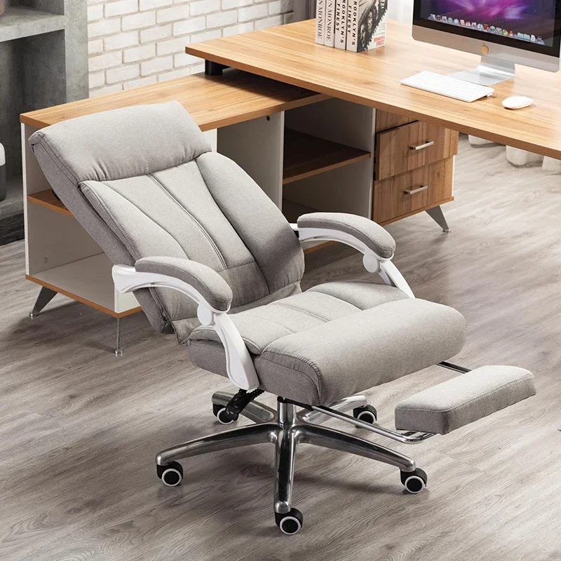 Recliner Nordic Office Chair Gaming Professional Study Office Chair Rests Feet Rolling Sillones Individual Office Furniture