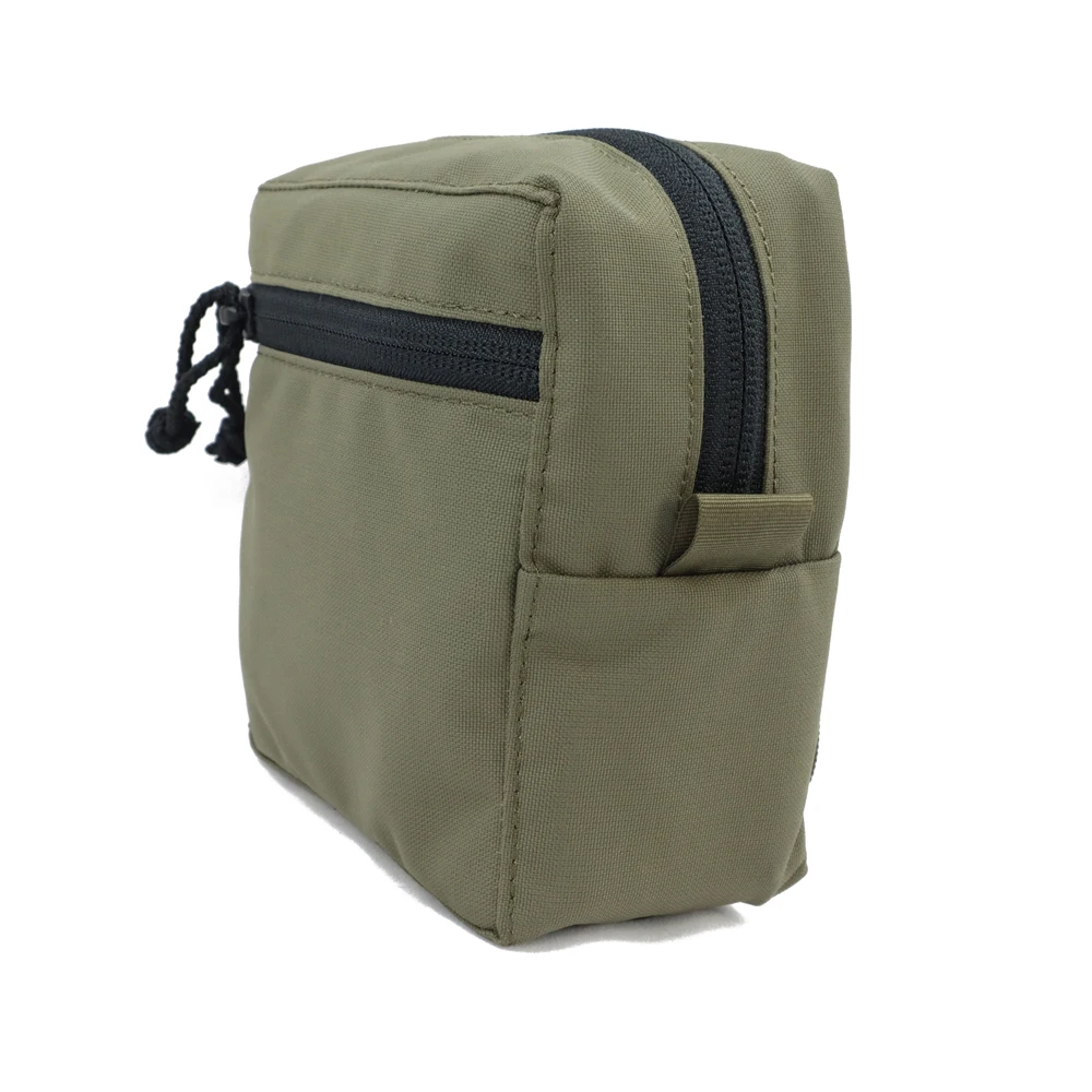 Tactical Small GP Pouch Square Sundry Bag Vest MOLLE Zipper Practical Bag