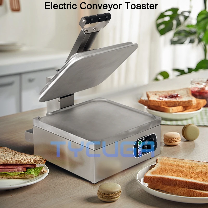 Electric Toaster2200W Stainless Steel Automatic Breakfast Machine Grill Portable Toaster Bread Baking Machine Sandwich Maker