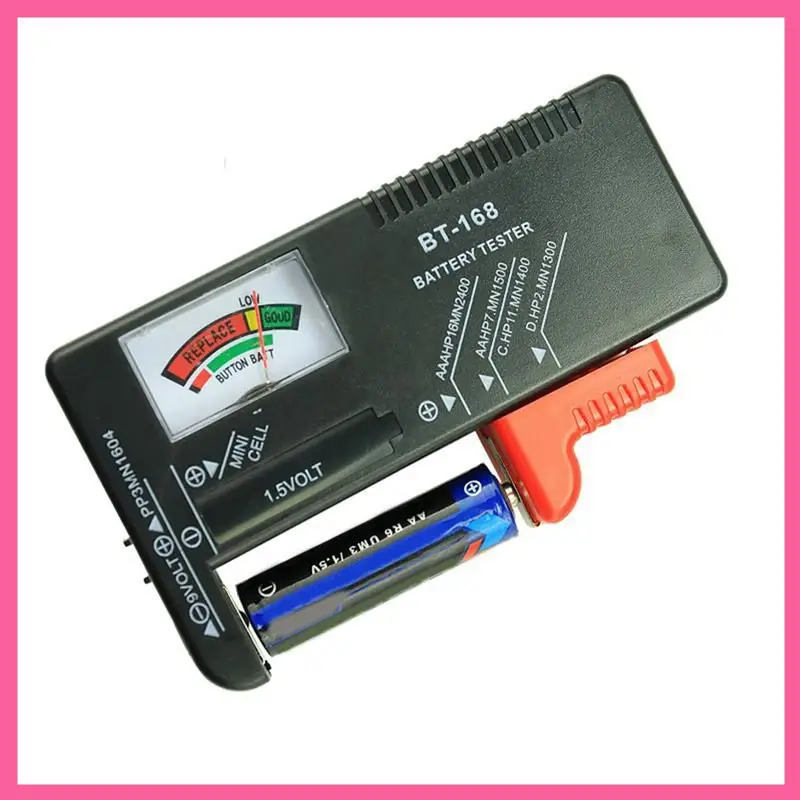 

HOT-4 Pack BT-168 Тестер емкости аккумулятора Тестер аккумулятора Тестер проверки батареи Маленький универсальный