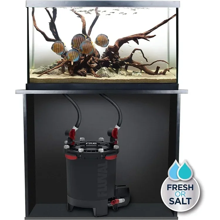 Fluval FX6 High Performance Aquarium, Canister for Aquariums up to 400 Gal.