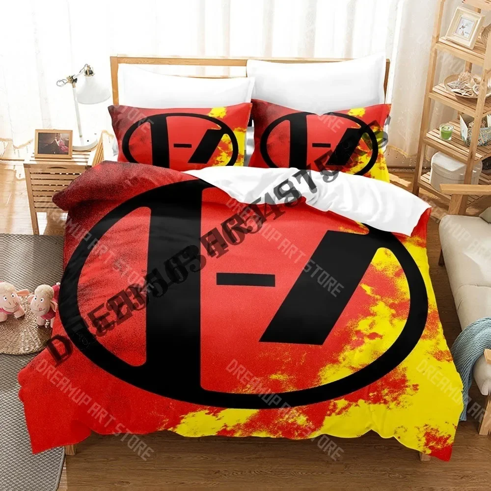 

Комплект постельного белья с 3D принтом Twenty One Pilots Single Twin Full Queen King Size, комплект постельного белья для взрослых, пододеяльники для спальни, мужчины и женщины