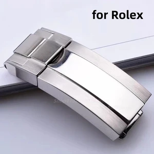 Đồng hồ cho Rolex Submariner, GMT Master, Daytona, Nút nước ma, thép không gỉ, khóa kim loại, 9mm x 16mm 10 Đồng hồ sòng bạc bán hàng chính - 2