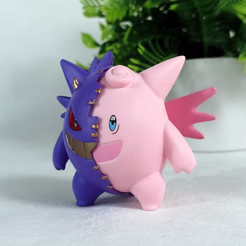 حار أنيمي البوكيمون Gengar الشكل المفتوحة عمل أرقام البلاستيكية جمع نموذج اللعب مكتب سطح المكتب الحلي الزخرفية الأولاد المتحركة
