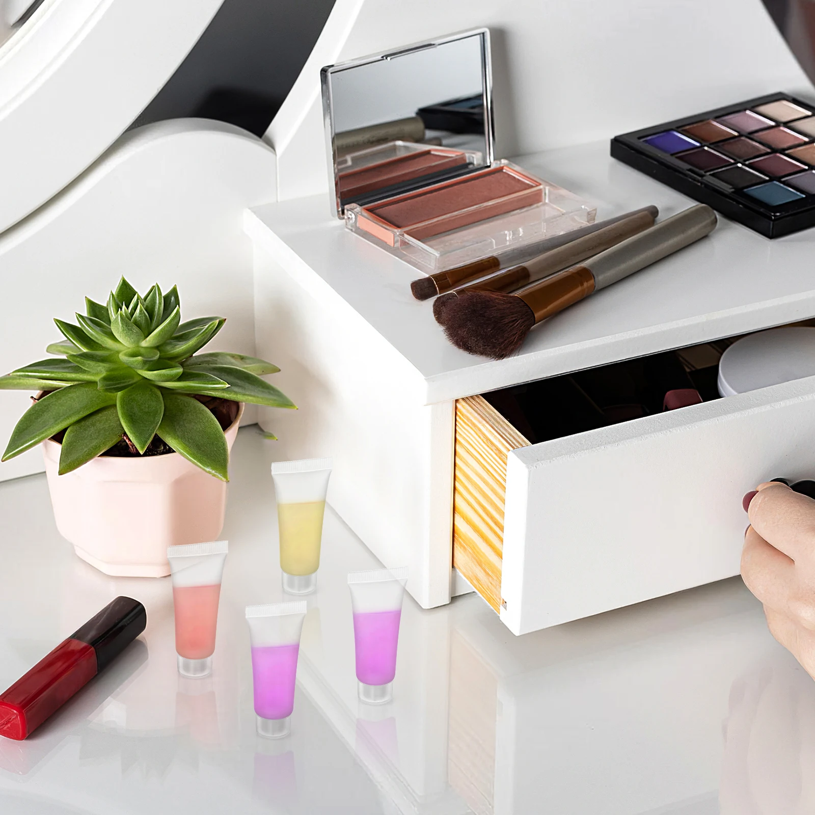 Bouteilles de voyage rechargeables, 50 pièces, pour shampoing, Lotion, lavage du visage, conteneurs de stockage légers et écologiques, étanches