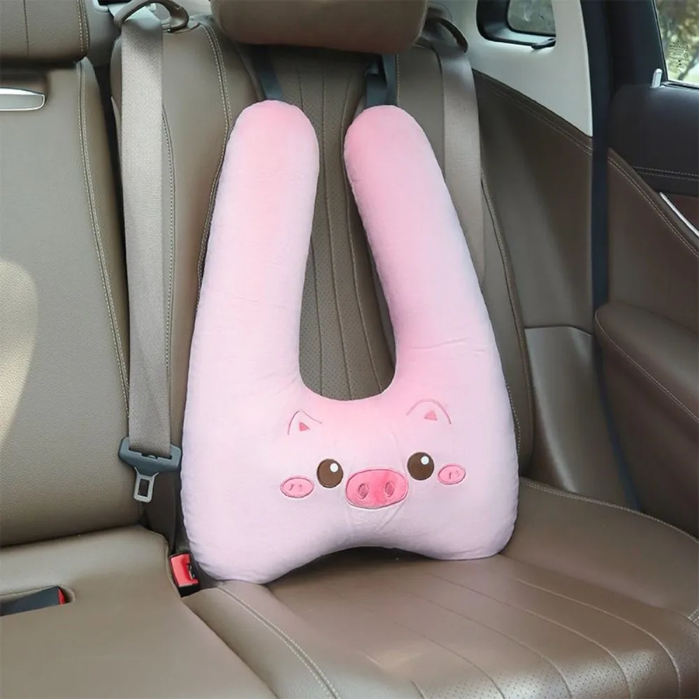 H shape/ Y shape / U shape Car Seat Cushion Comfortable Cartoon Kids Car Pillow High Quality General Type Seat Belt Cover