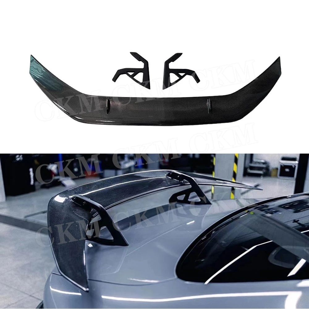 Carbon Fiber Rear Boot Spoiler Trunk Wing for BMW G20 G22 G82 M3 G80 G83 M4 2021+ Rear Trunk Spoiler FRP Car Styling Accessories